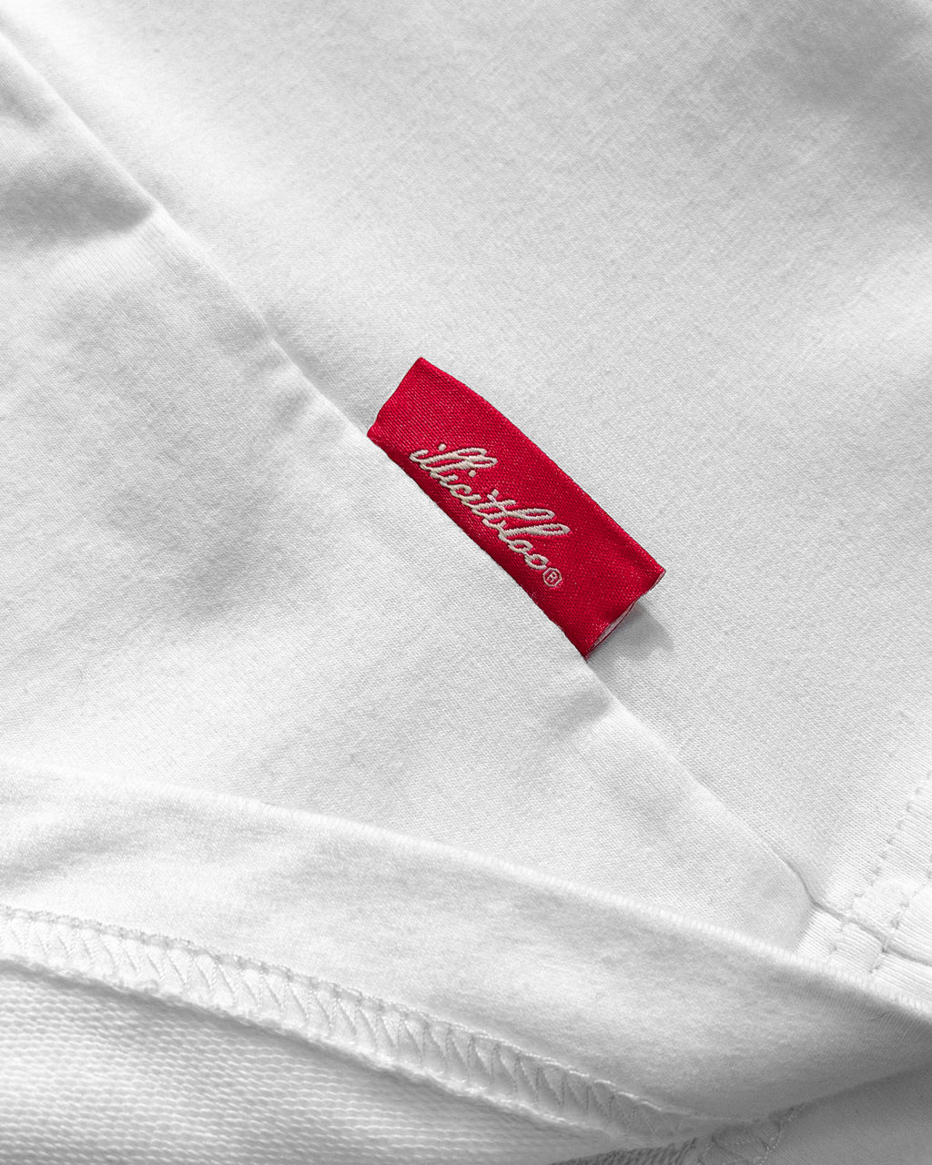 BULL MASCOT LONG SLEEVE T-SHIRT - WHITE