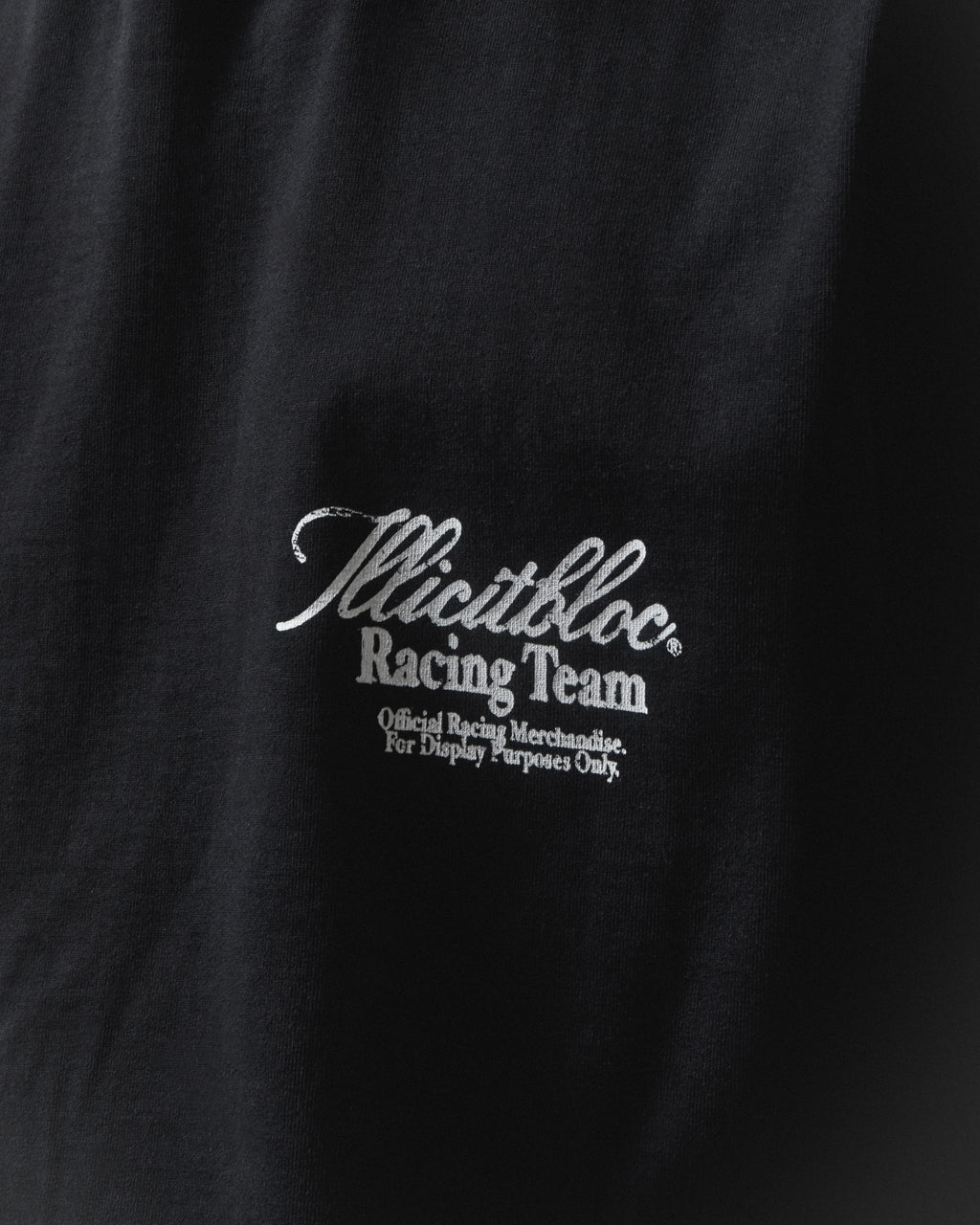 Crew Merch Raw Hem T-shirt - Vintage Black