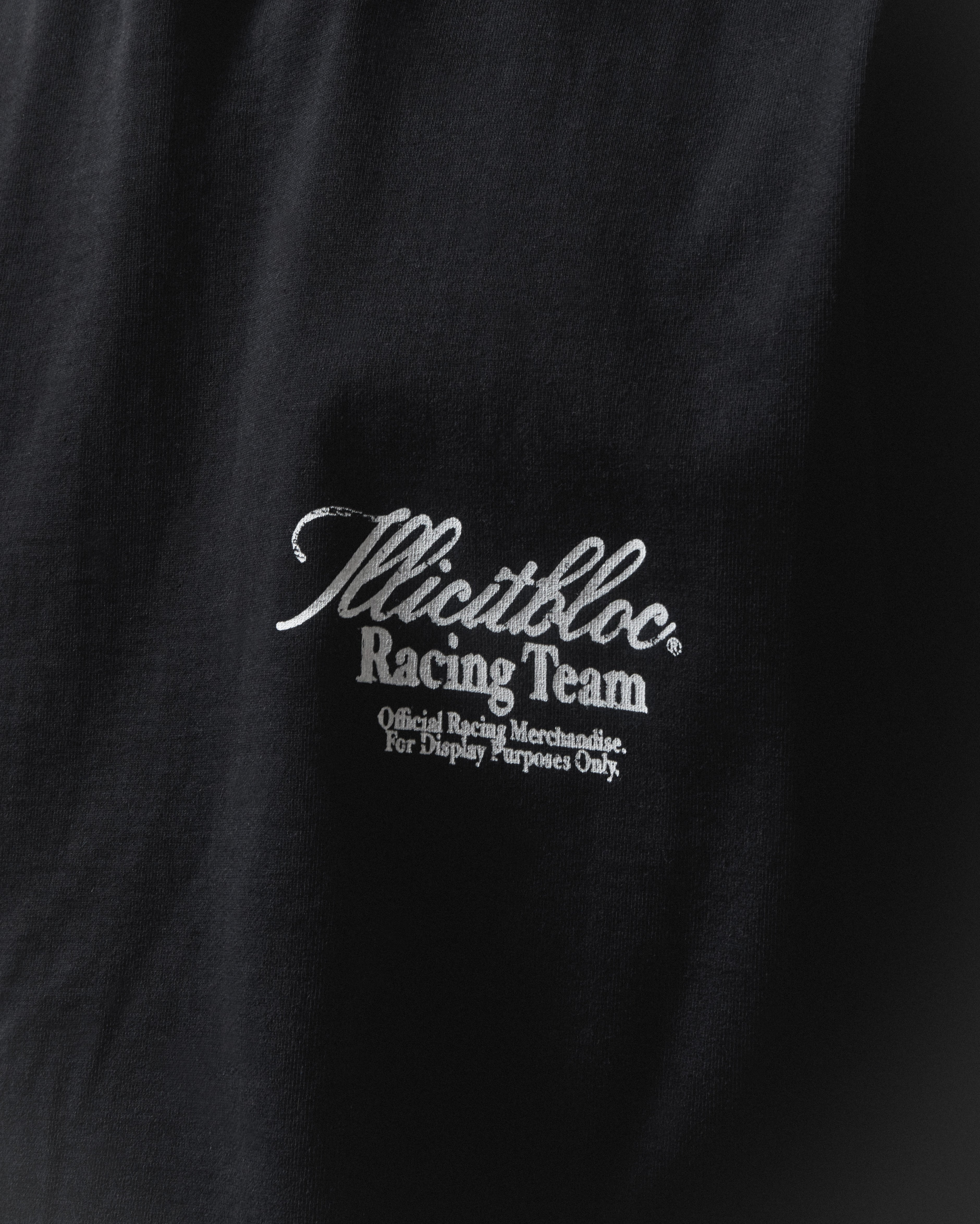 Crew Merch Raw Hem T-shirt - Vintage Black