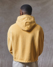 Load image into Gallery viewer, RACING APPLIQUÉ ZIP HOODIE - MIMOSA
