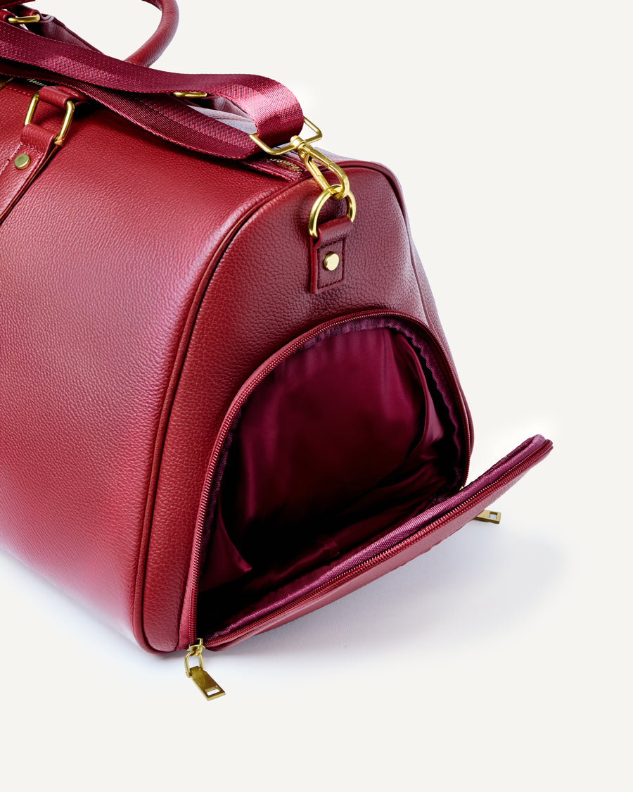 RESORT DUFFLE BAG - WINE