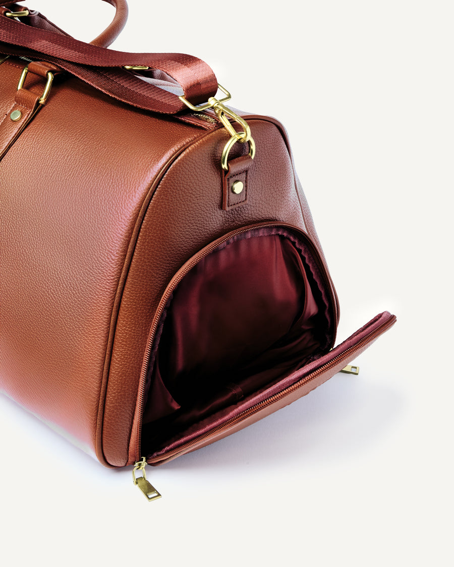 RESORT DUFFLE BAG - NUT BROWN