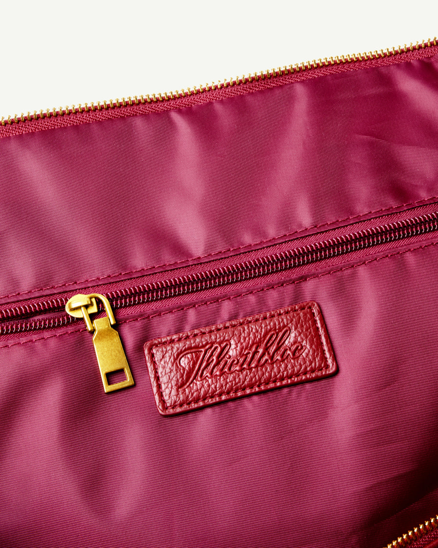 RESORT DUFFLE BAG - WINE