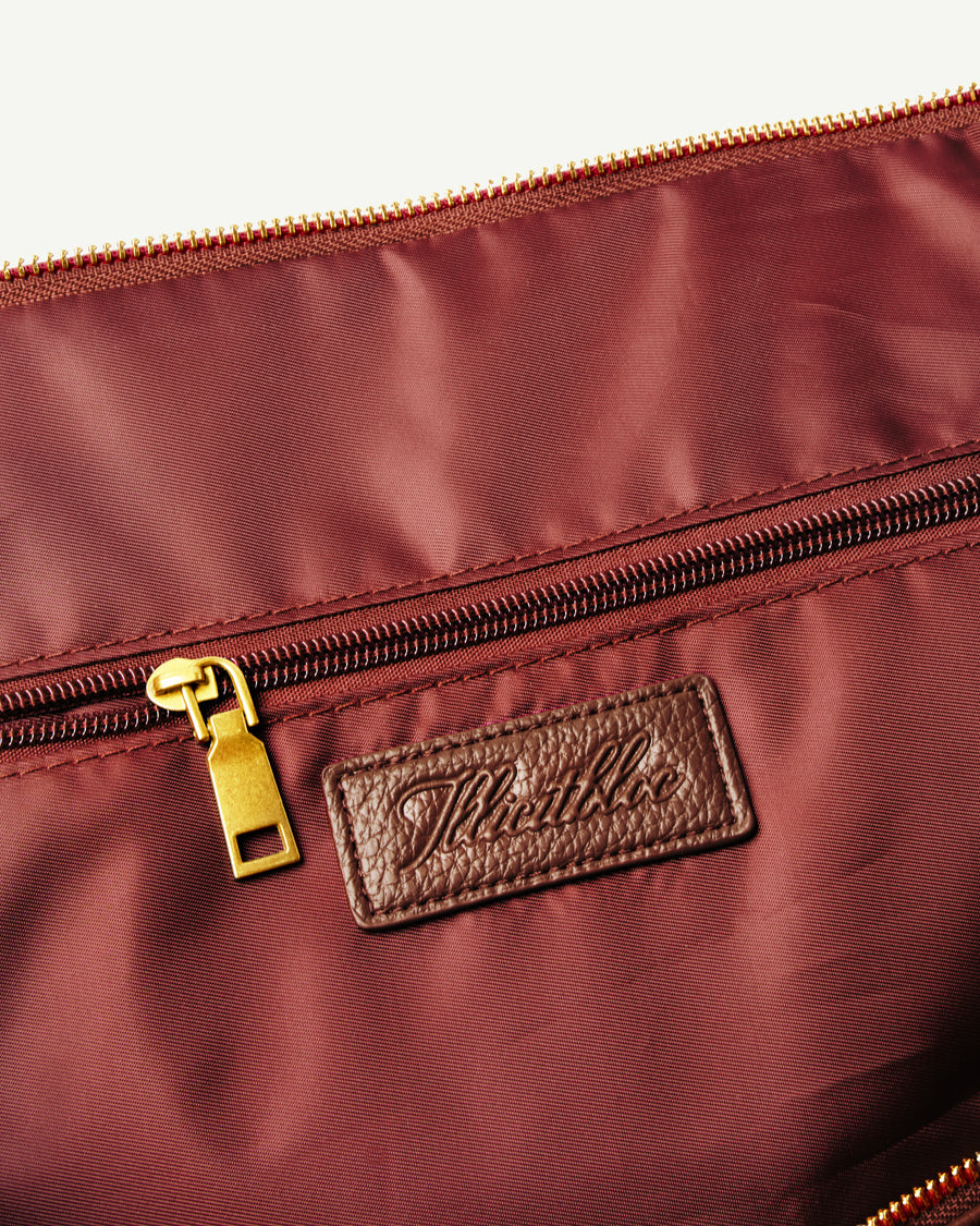 RESORT DUFFLE BAG - NUT BROWN