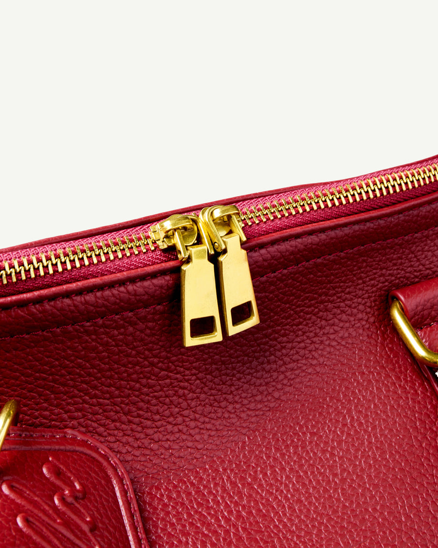 RESORT DUFFLE BAG - WINE