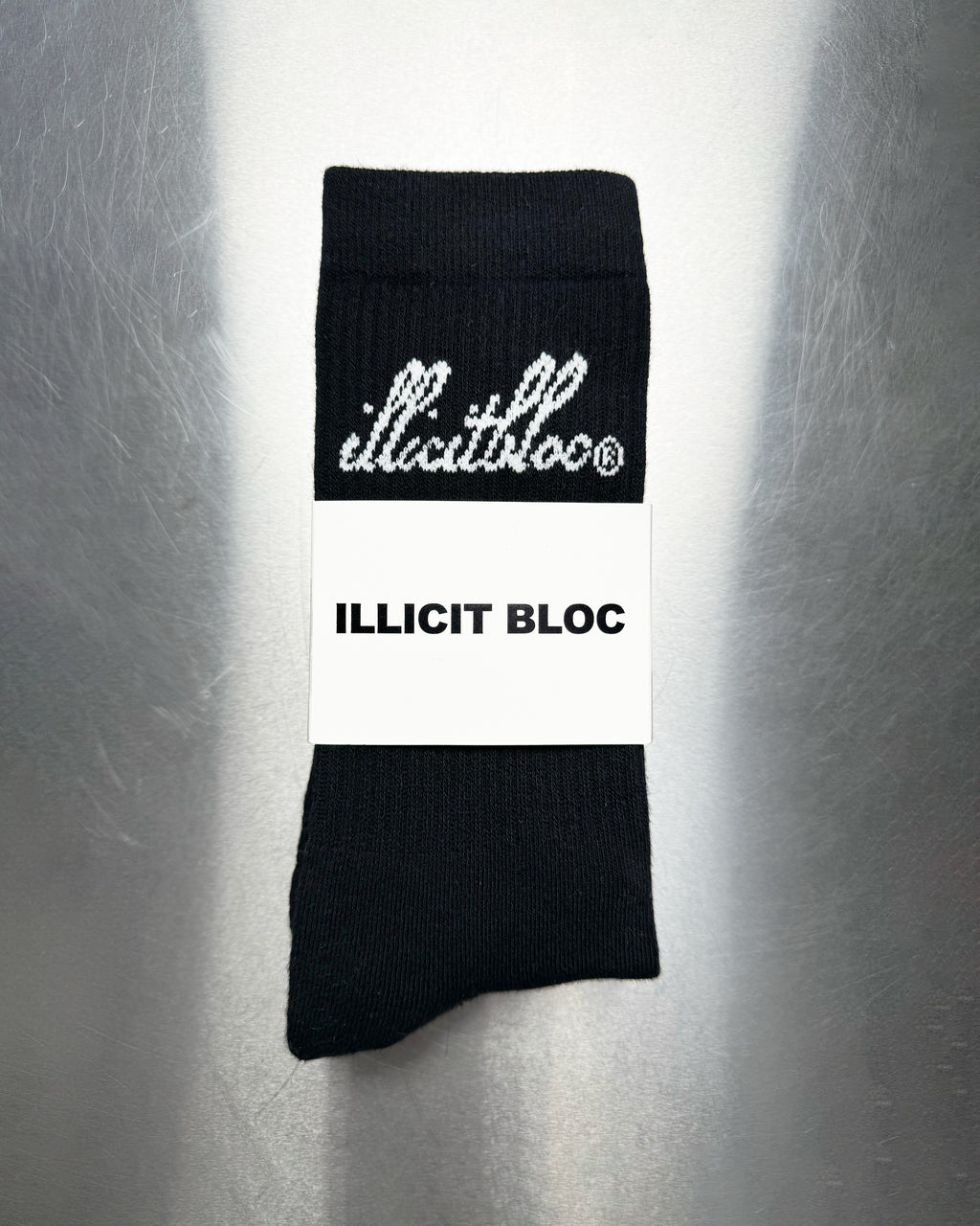 Jacquard Sock Twin Pack - Black