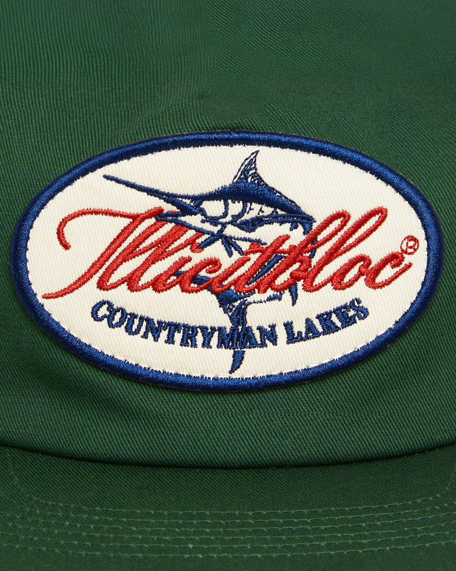 LAKES CREST CAP - HUNTER GREEN