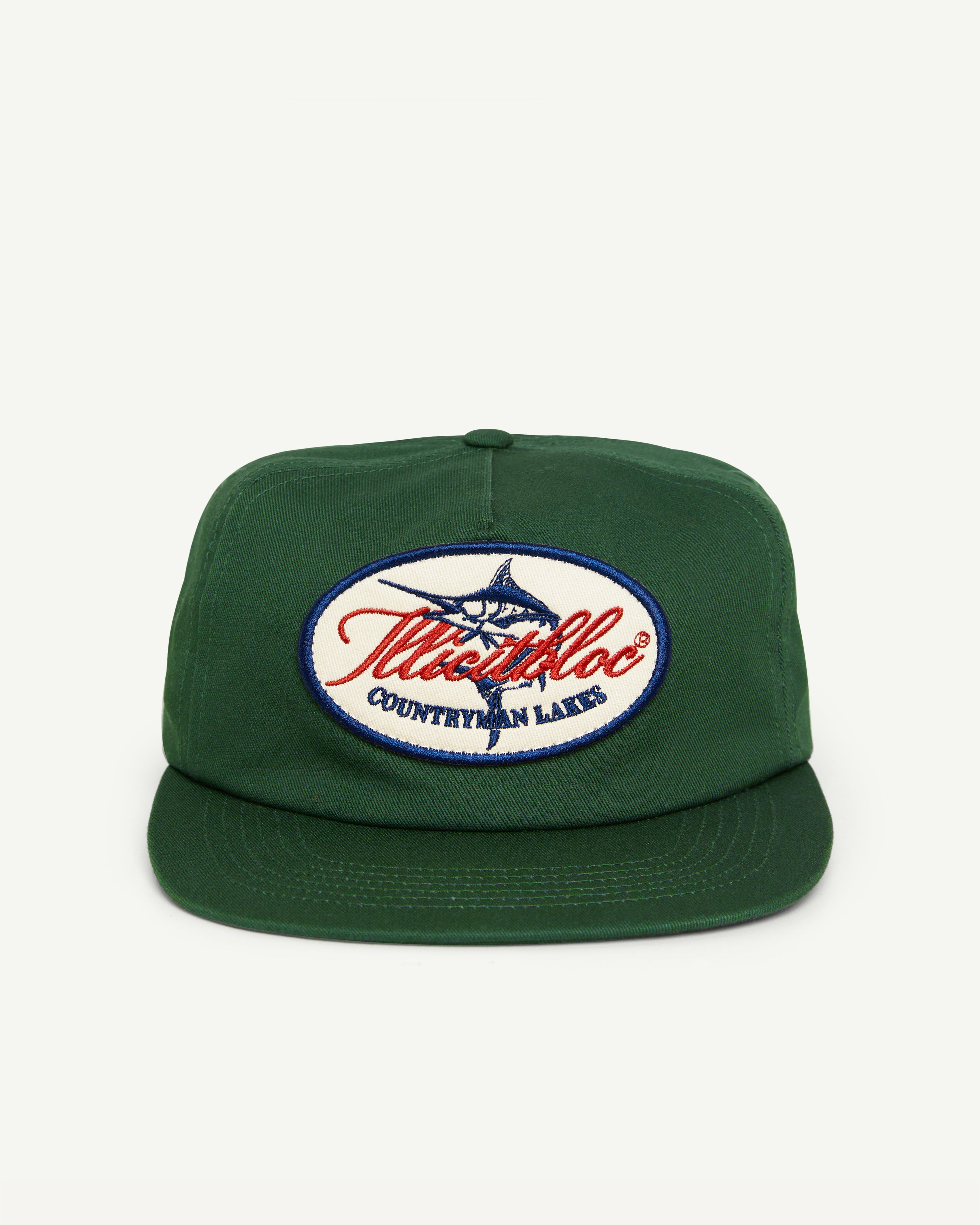 LAKES CREST CAP - HUNTER GREEN