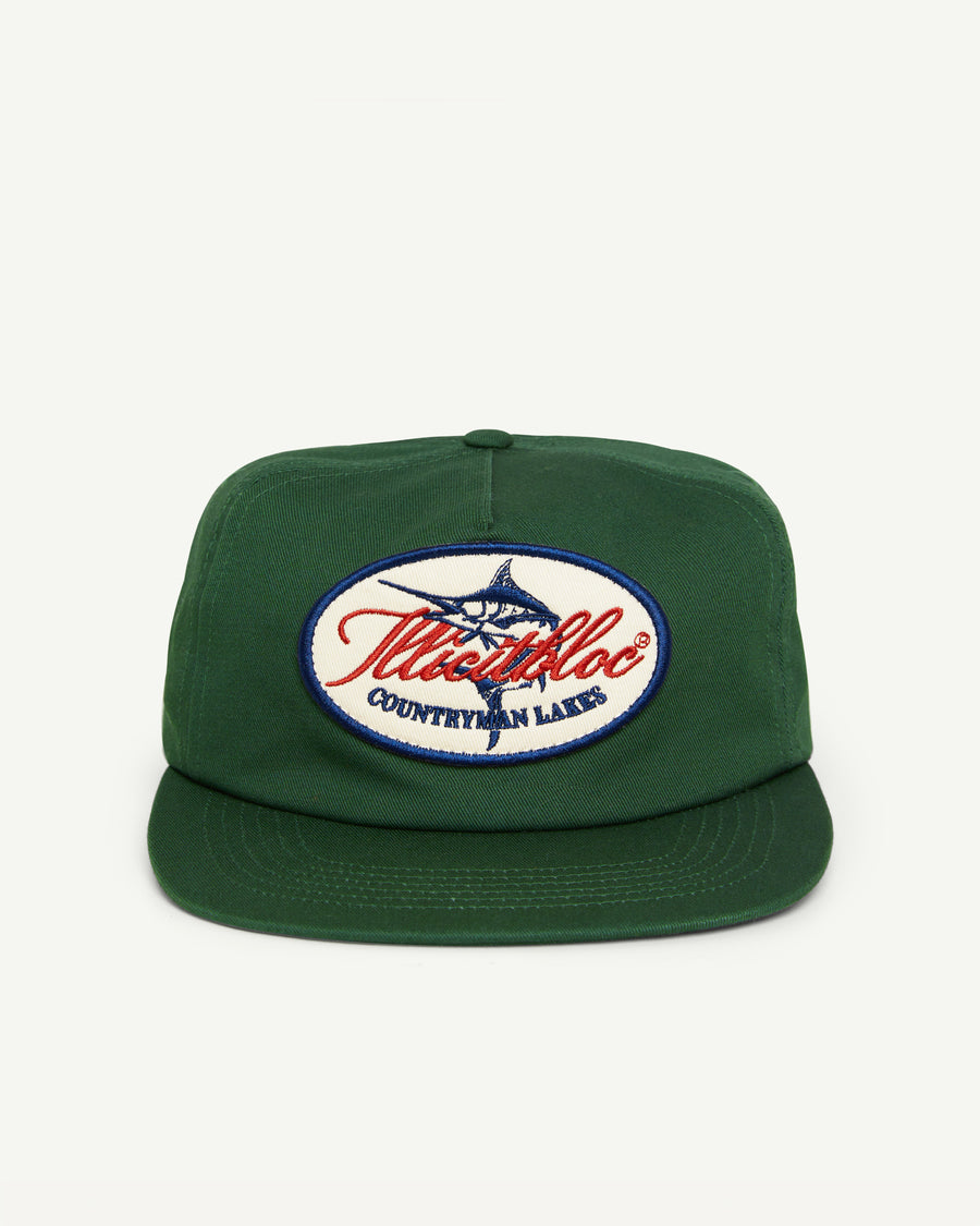 LAKES CREST CAP - HUNTER GREEN