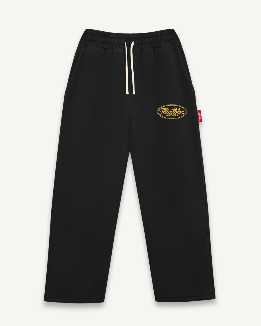 LEATHERS IRONWEAVE™ SWEATPANTS - BLACK