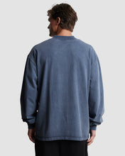 Load image into Gallery viewer, LONG SLEEVE T-SHIRT - WASHED NAVY
