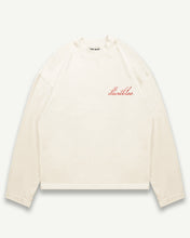 Load image into Gallery viewer, POSTER LONG SLEEVE T-SHIRT - OYSTER

