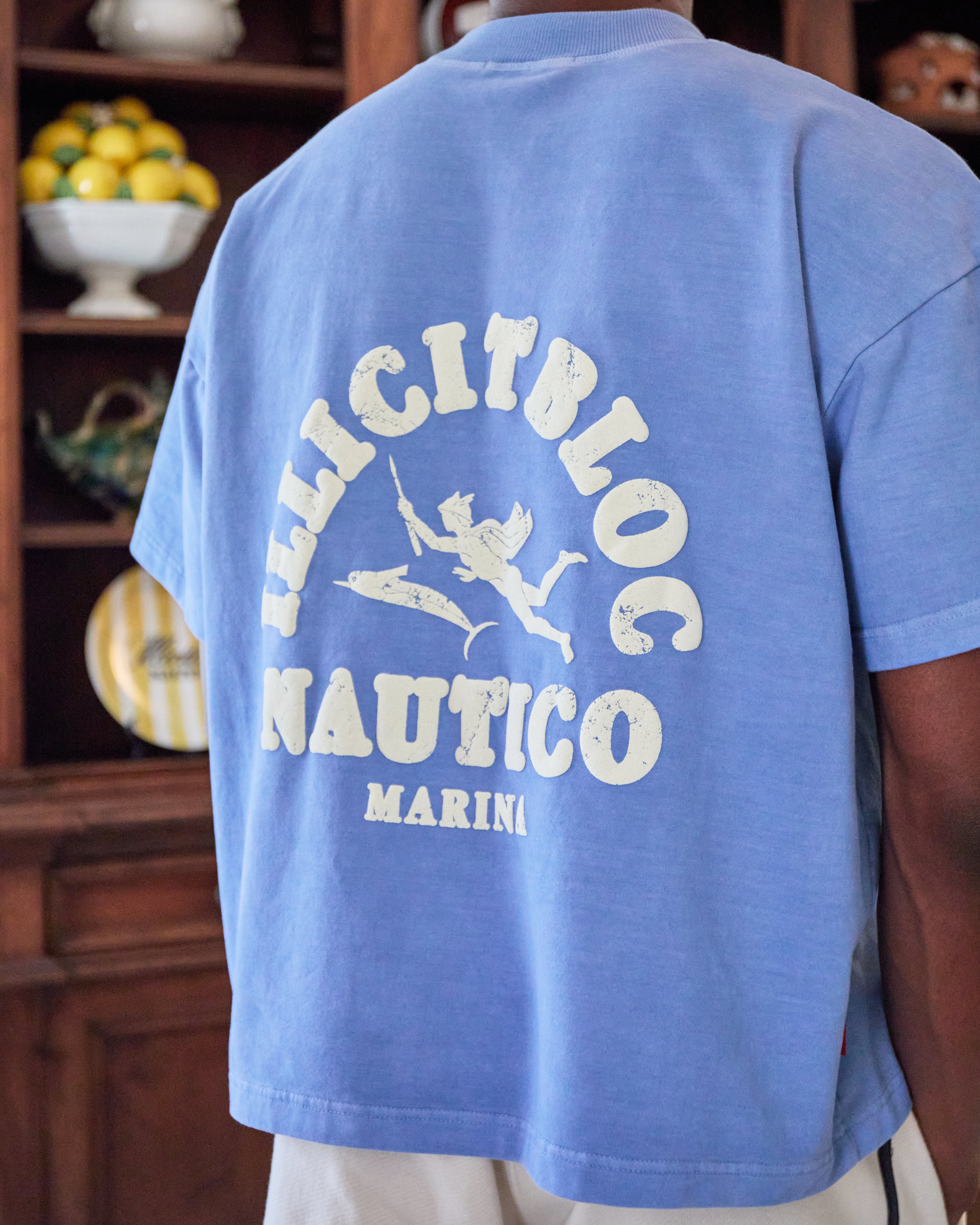 Marina T-shirt - Powder Blue