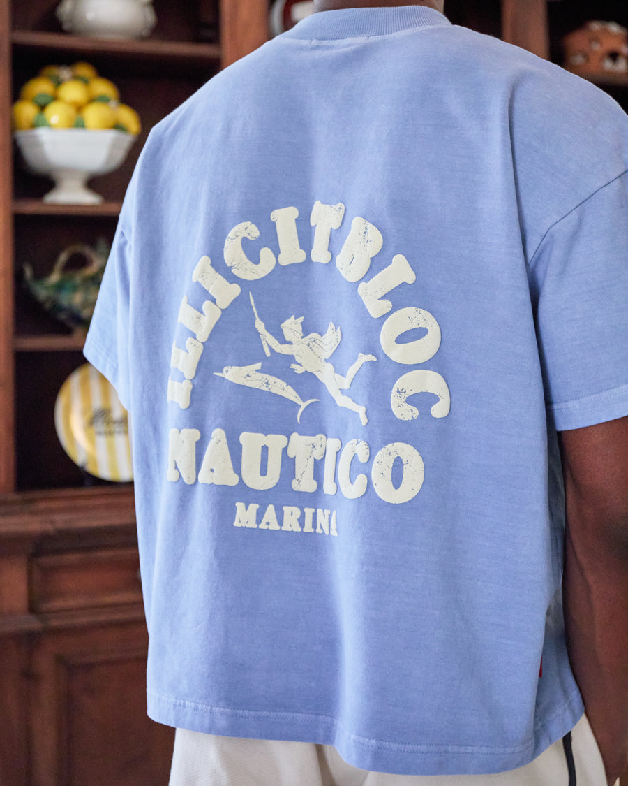 MARINA T-SHIRT - POWDER BLUE