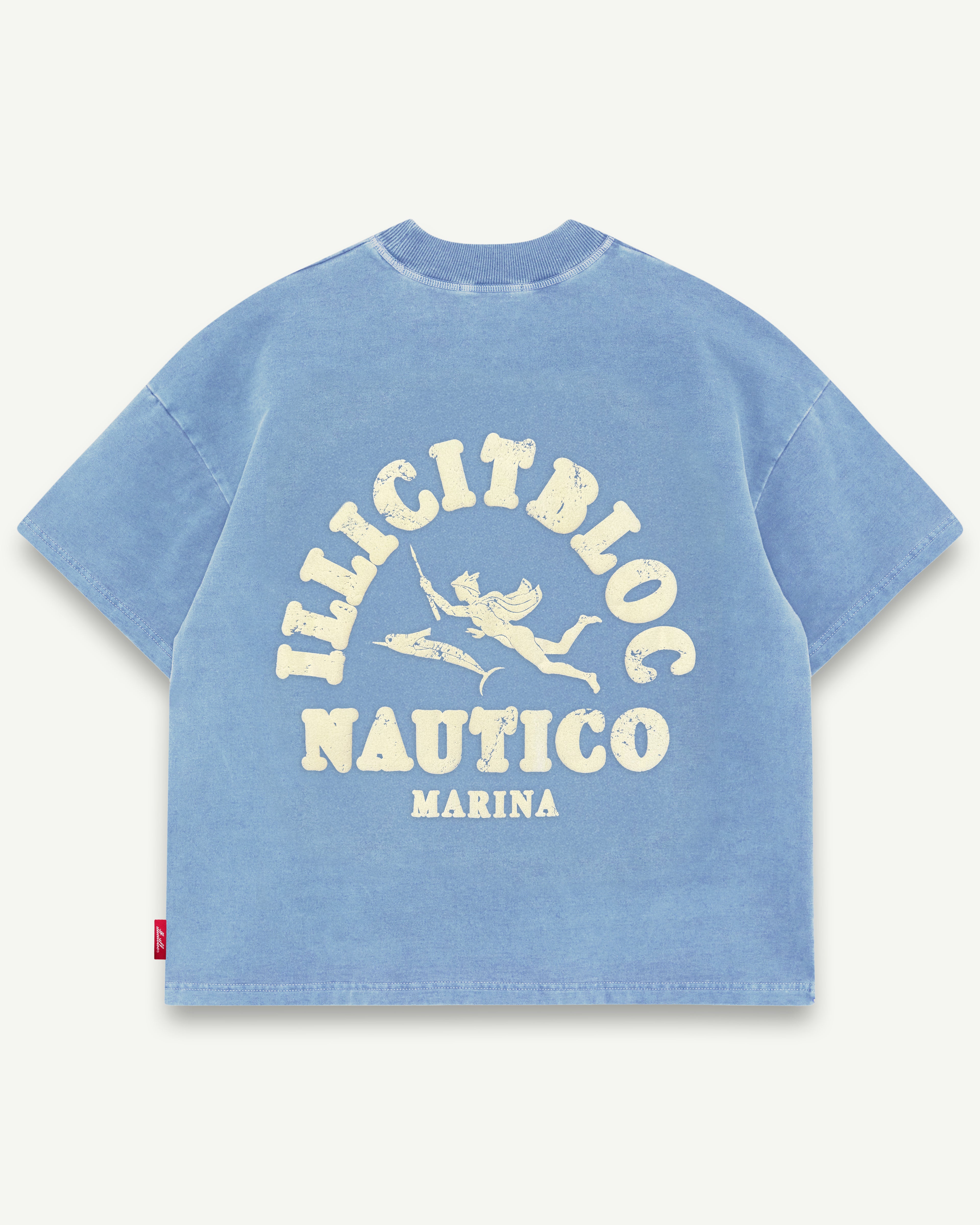 MARINA T-SHIRT - POWDER BLUE