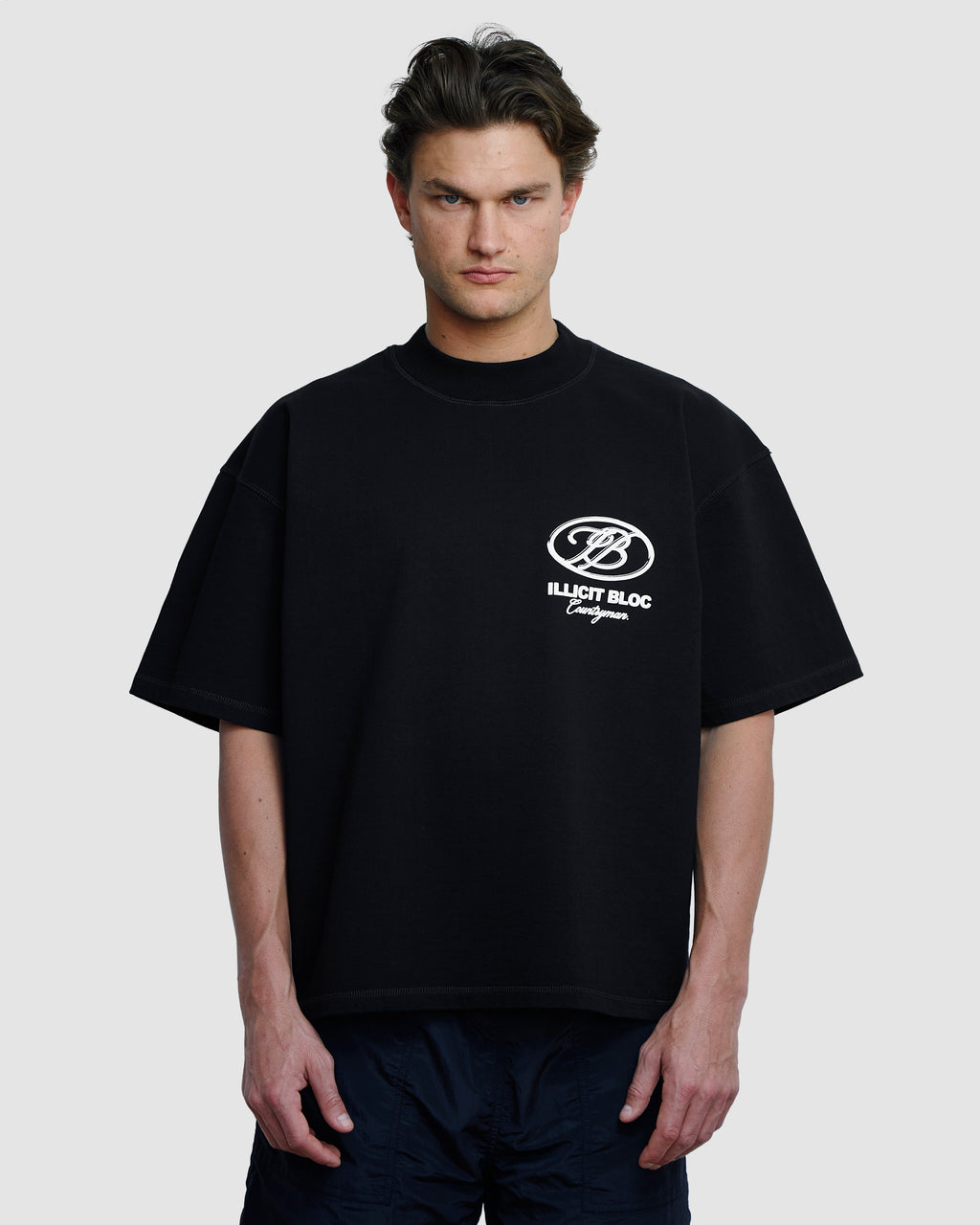 MARKER MASCOT T-SHIRT - BLACK