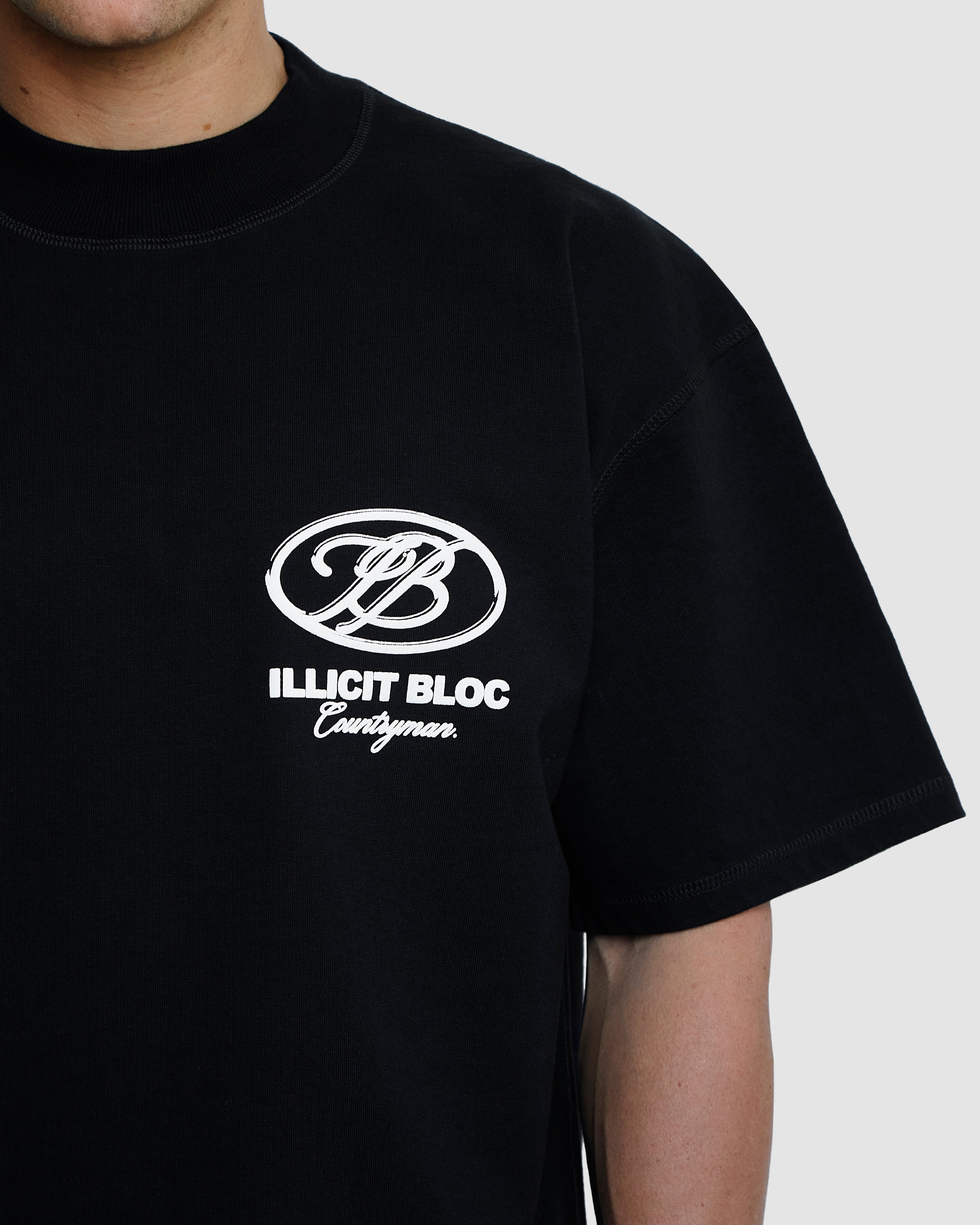MARKER MASCOT T-SHIRT - BLACK