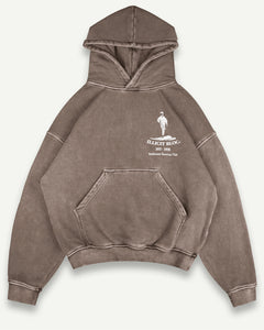 MEMBERS HOODIE - WASHED BROWN