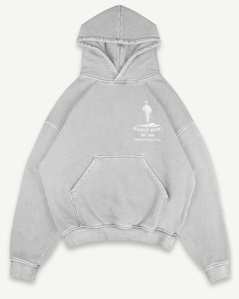 MEMBERS HOODIE - POWDER GREY