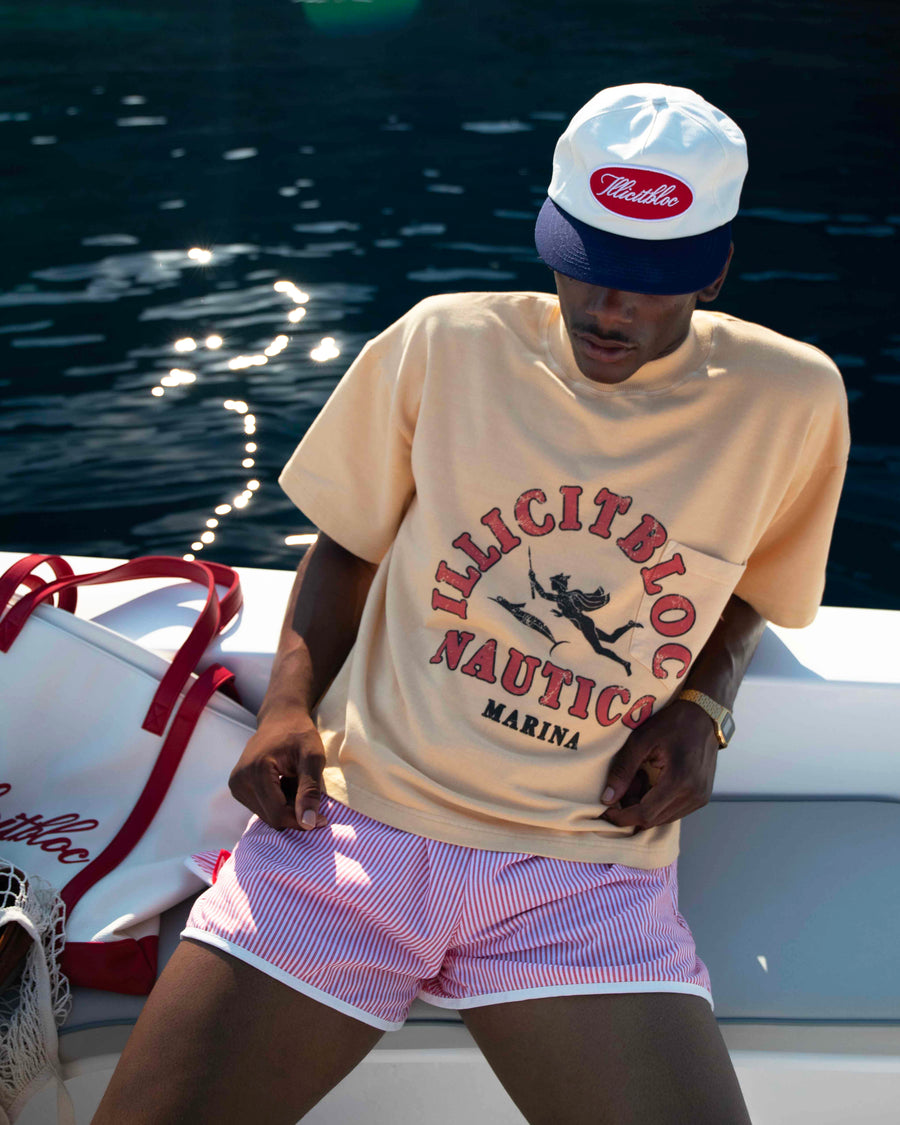 NAUTICO POCKET T-SHIRT - MIMOSA