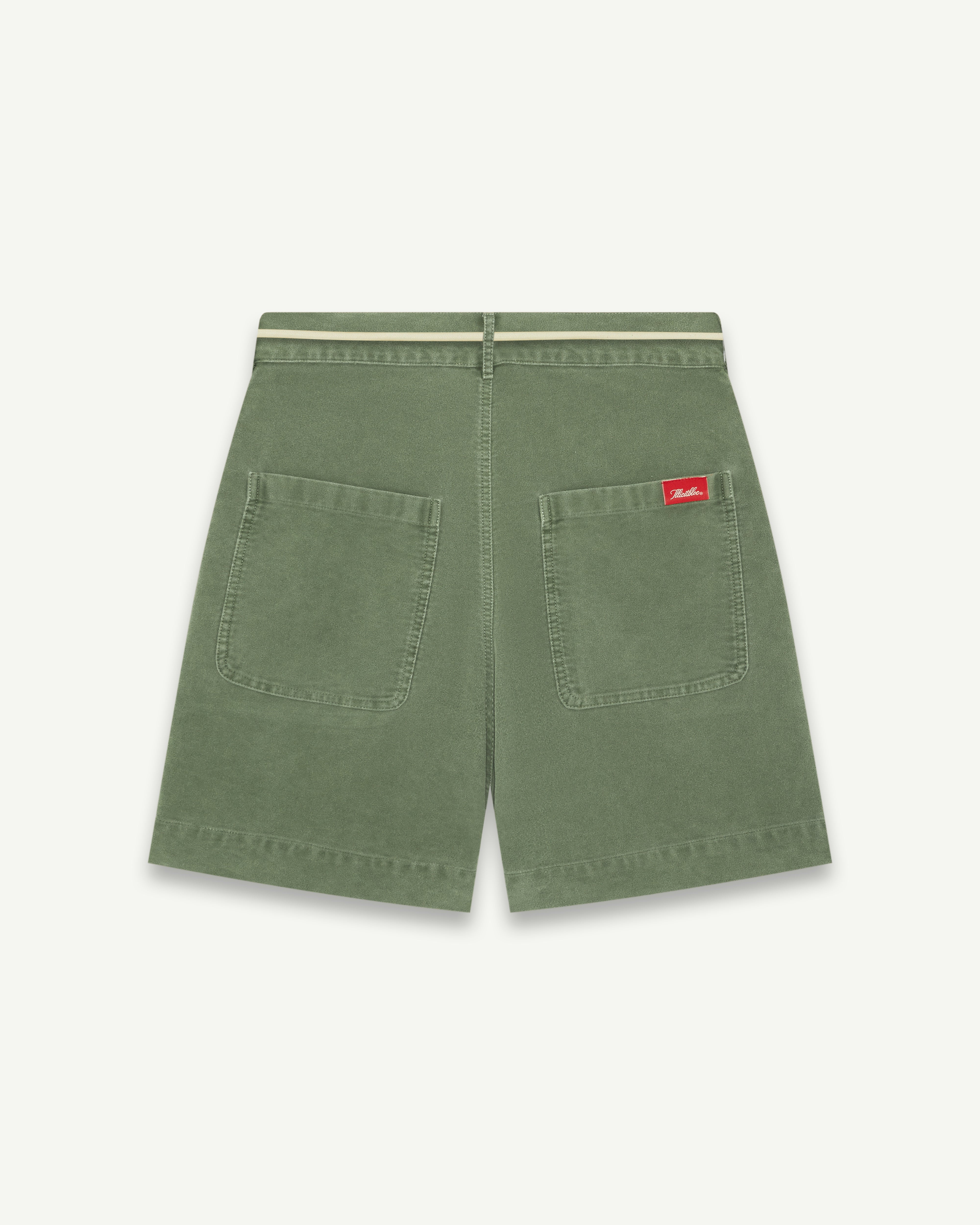 TENDERLOIN FATIGUE SHORTS 緑 L MOLESKIN FATIGUE SHORTS - MOSS GRAY – Illicitbloc