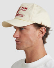 Load image into Gallery viewer, NAUTICAL RESEARCH CAP - SAND/RED
