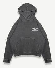 Load image into Gallery viewer, NAUTICAL RESEARCH HOODIE - WASHED BLACK
