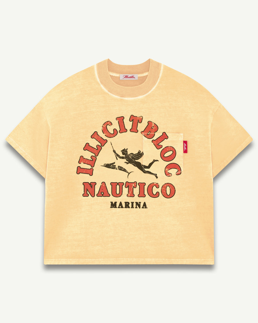 NAUTICO POCKET T-SHIRT - MIMOSA
