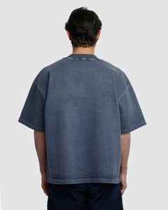 BLANK T-SHIRT - WASHED NAVY