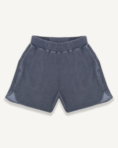 DRILL SHORTS - WASHED NAVY