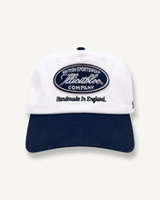 Load image into Gallery viewer, COMPANY STAMP CAP - WHITE/NAVY
