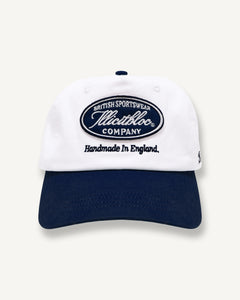 COMPANY STAMP CAP - WHITE/NAVY