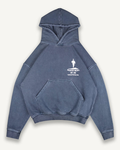 MEMBERS HOODIE - WASHED NAVY