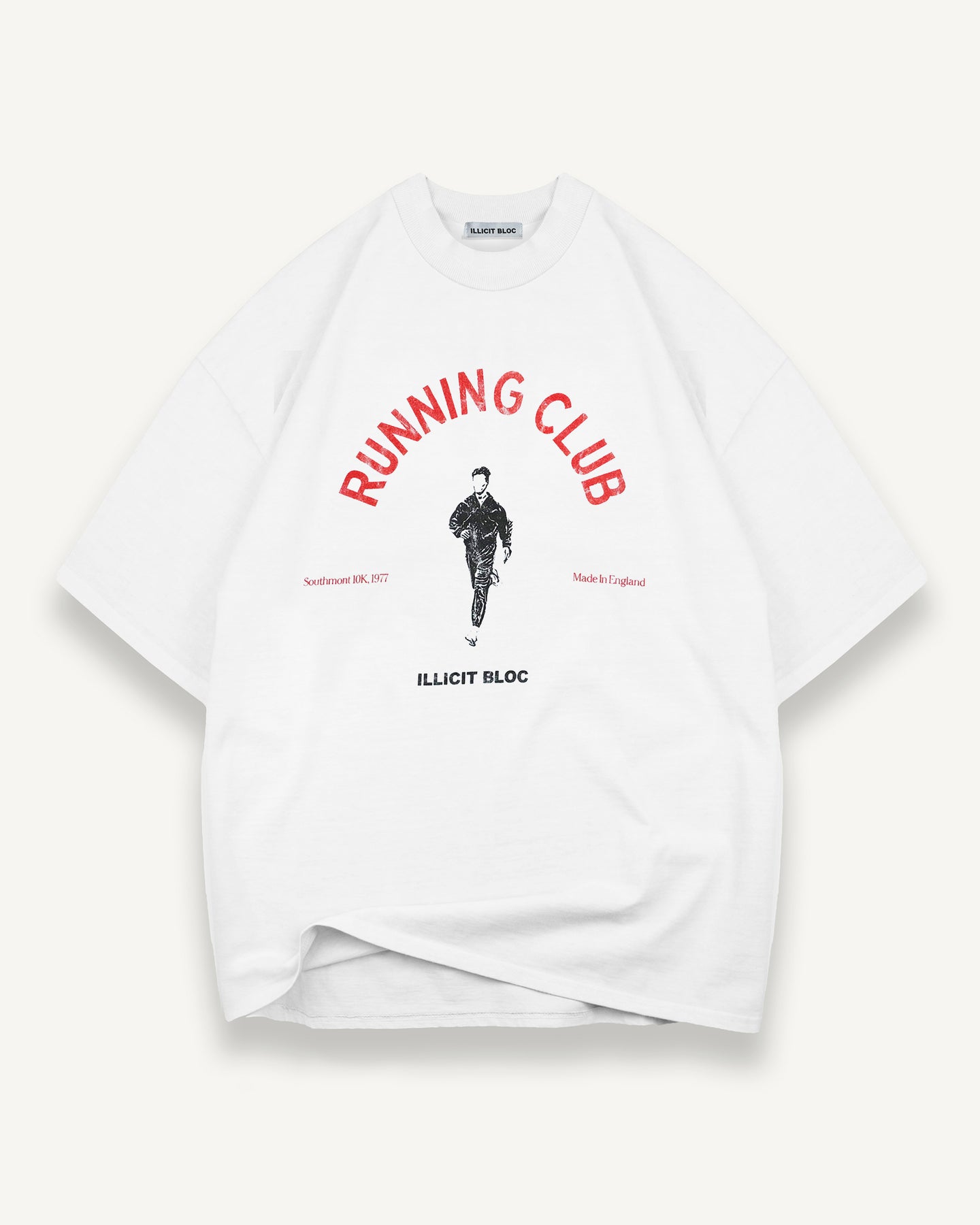 RUNNING CLUB T-SHIRT - WHITE