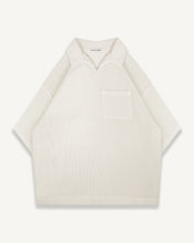 Load image into Gallery viewer, SHORT SLEEVE DRILL TOP - OYSTER
