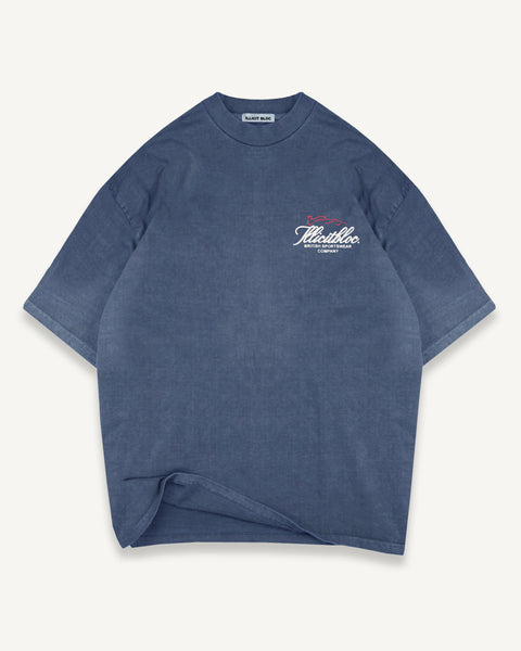SILHOUETTE T-SHIRT - WASHED NAVY