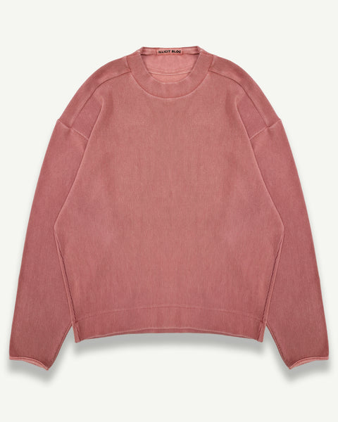 NAUTICAL PULLOVER - WASHED RED