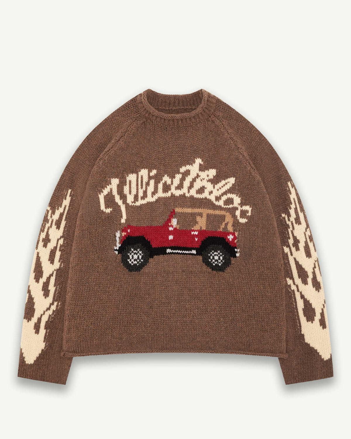 OFF-RODEO ROLLNECK PULLOVER - TOBACCO