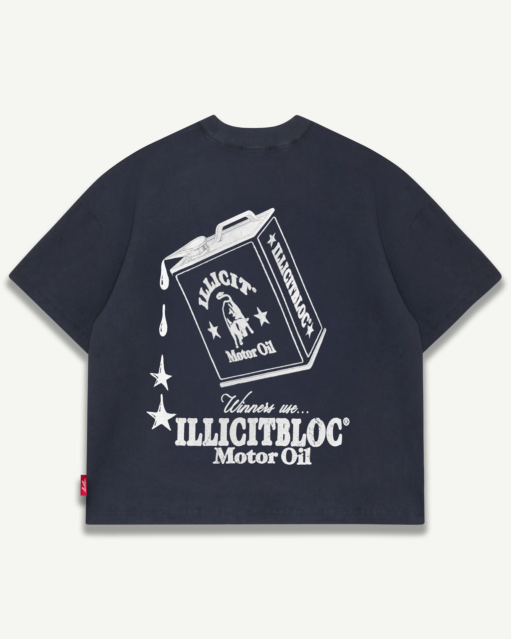 OIL CAN T-SHIRT - VINTAGE BLACK