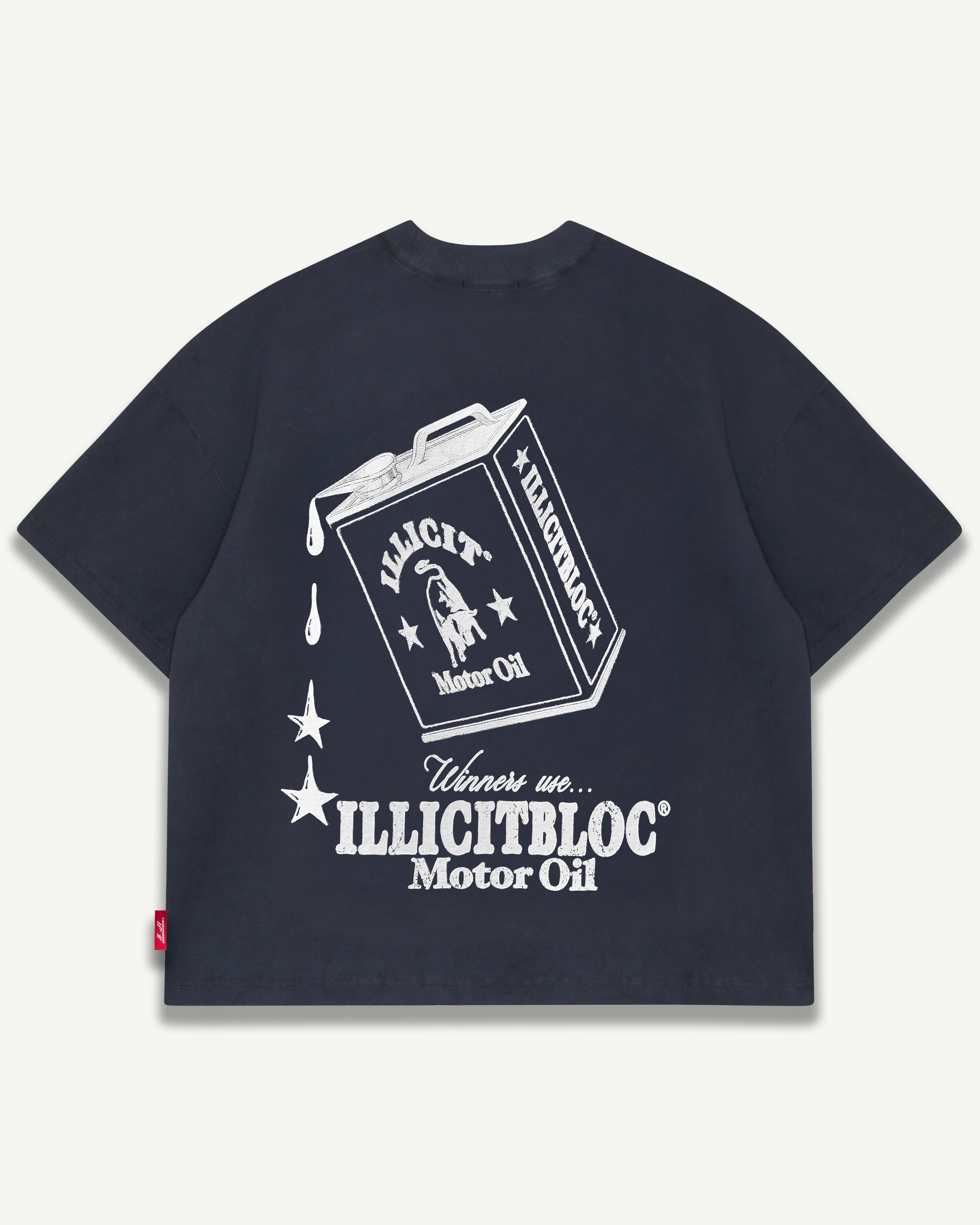 OIL CAN T-SHIRT - VINTAGE BLACK