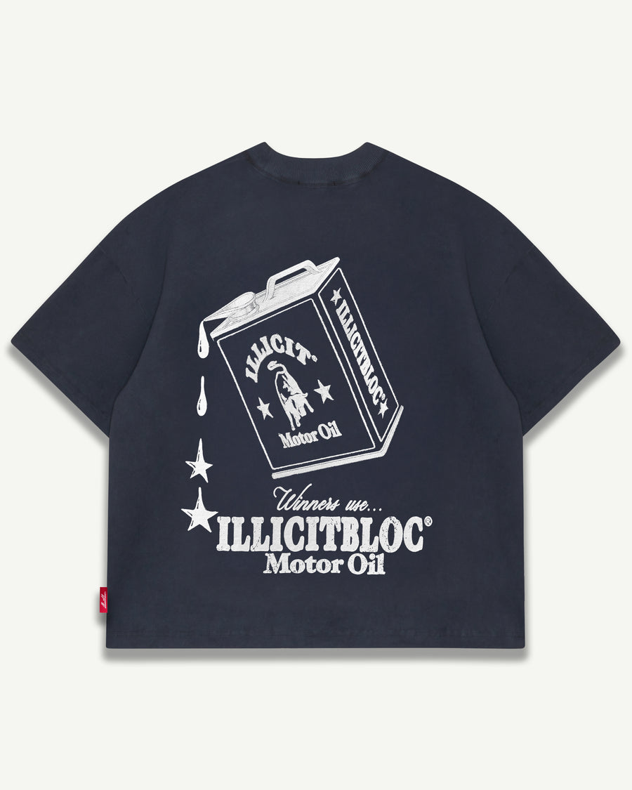 OIL CAN T-SHIRT - VINTAGE BLACK