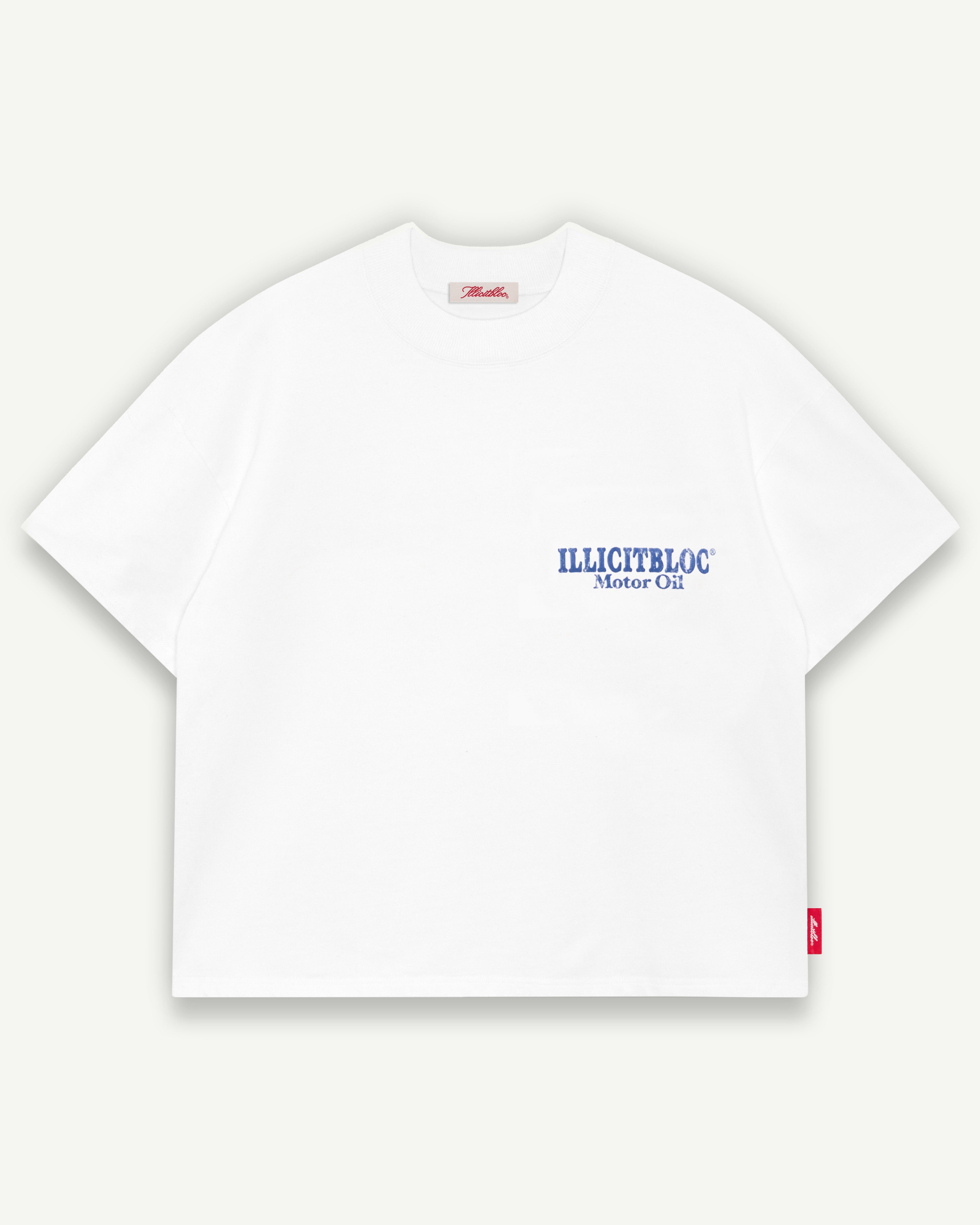 OIL CAN T-SHIRT - WHITE