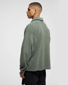 DRILL TOP - WASHED OLIVE