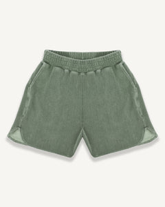 DRILL SHORTS - OLIVE