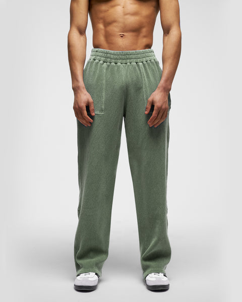DRILL STRAIGHT LEG - WASHED OLIVE