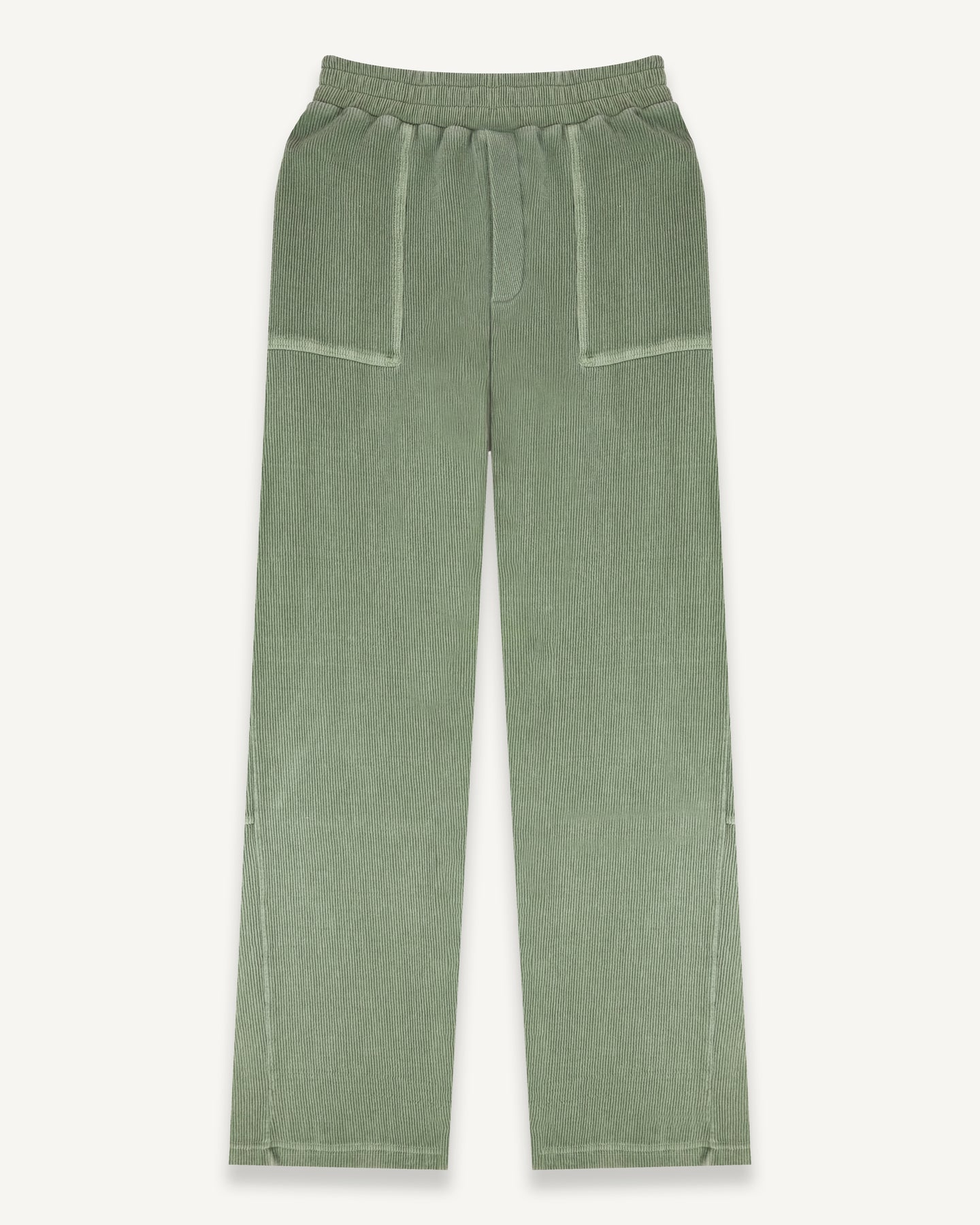 DRILL STRAIGHT LEG - WASHED OLIVE