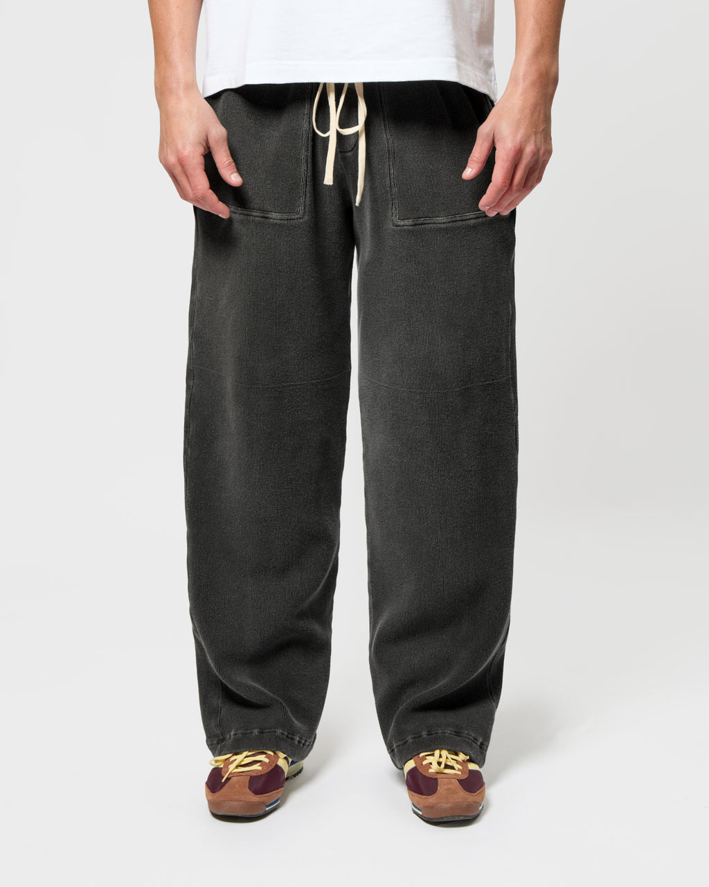 Ottoman Straight Leg - Washed Black