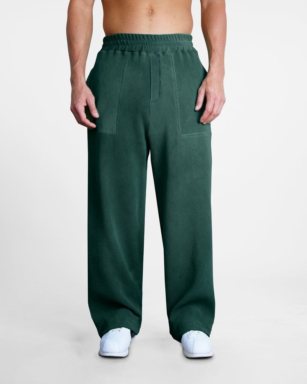 Ottoman Straight Leg - Washed Green