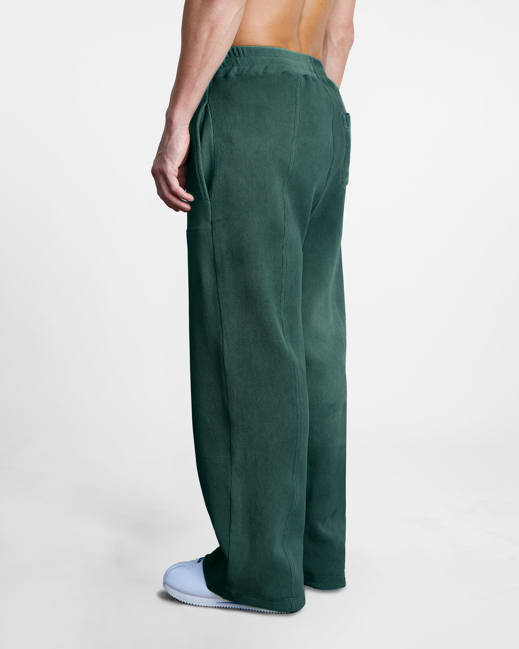Ottoman Straight Leg - Washed Green