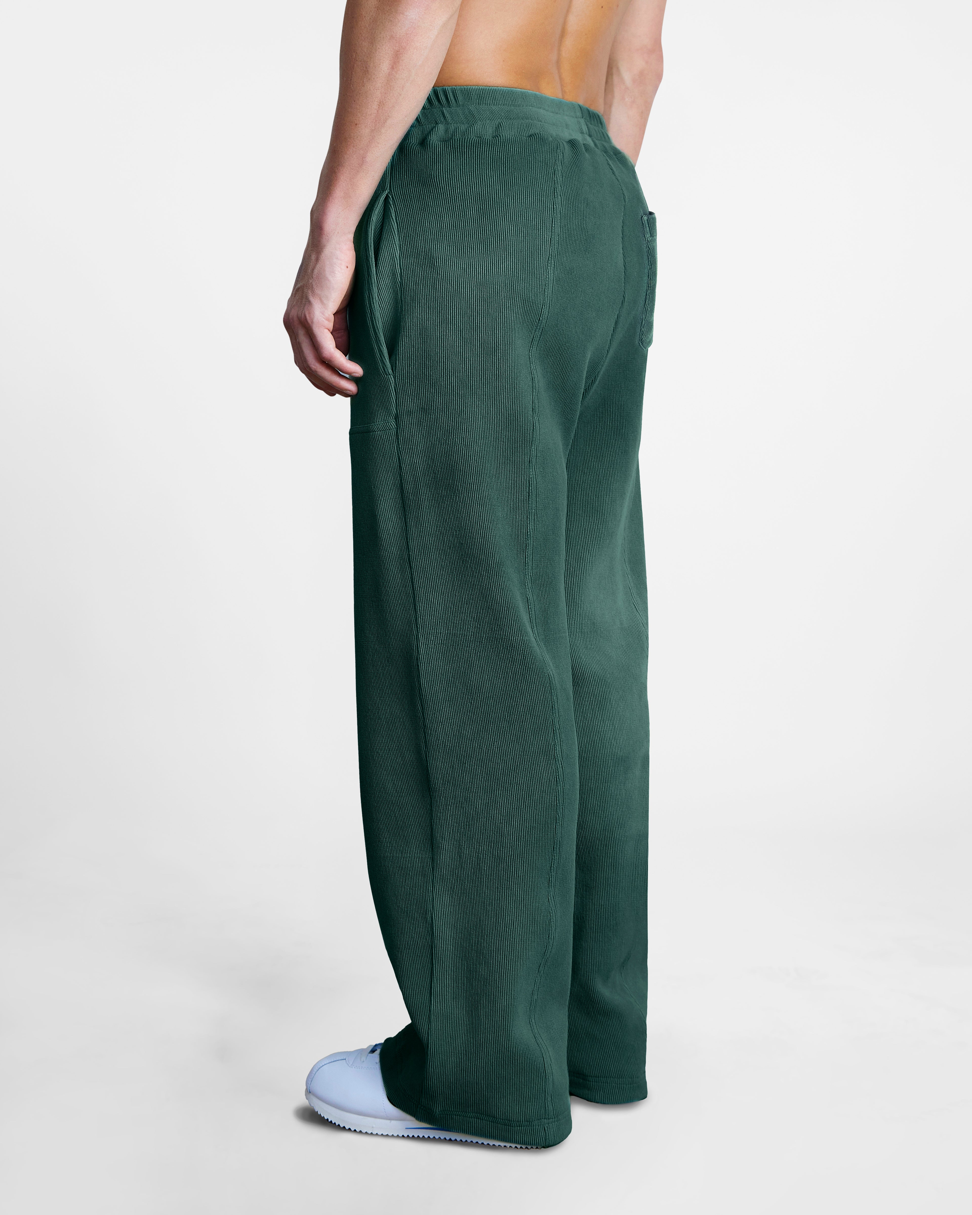 Ottoman Straight Leg - Washed Green